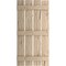 Ekena Millwork Rustic Four Board Spaced Board-n-Batten Hand Hewn Faux Wood Shutters, 23 1/2W x 60H, PR SHUBSS23X60HHPR - alternate 14